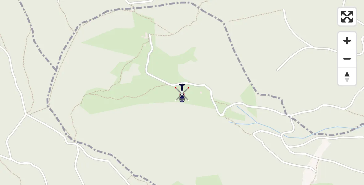 Flugroute Polizeihubschrauber Piding - Piding, 21 Mai 2026, 13:37