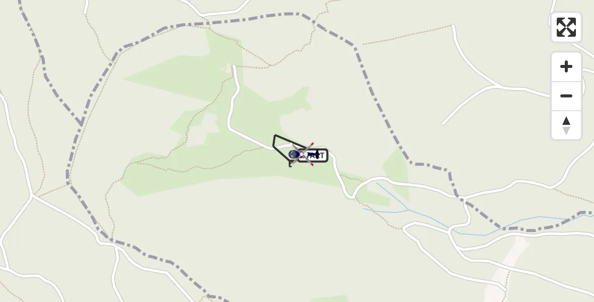 Flugroute Polizeihubschrauber Piding - Piding, 21 Mai 2026, 16:08