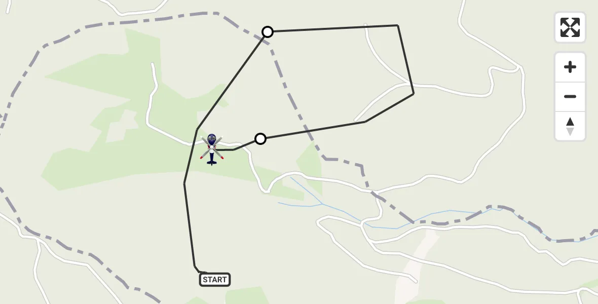 Flugroute Polizeihubschrauber Piding - Piding, 21 Mai 2026, 16:31
