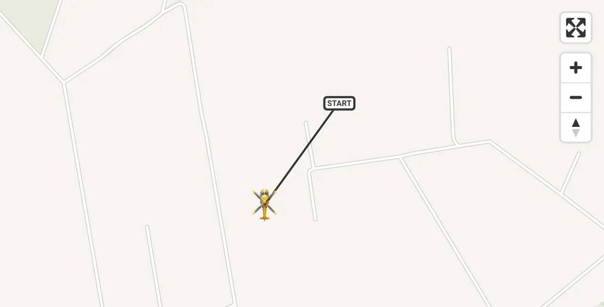 Flugroute Rettungshubschrauber Uelzen - Uelzen, 22 Mai 2026, 07:49