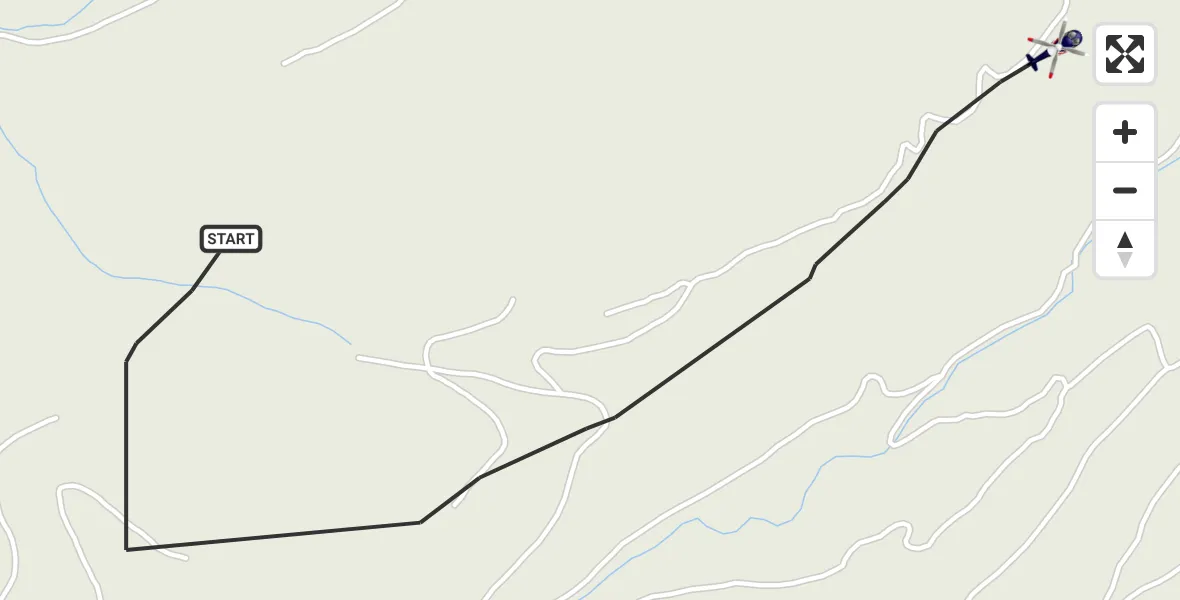 Flugroute Polizeihubschrauber Lenggries - Lenggries, 22 Mai 2026, 16:07