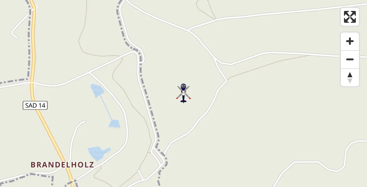 Flugroute Polizeihubschrauber Walderbach - Walderbach, 22 Mai 2026, 16:58