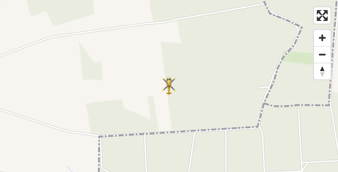 Flugroute Rettungshubschrauber Dahlem - Dahlem, 23 Mai 2026, 10:52