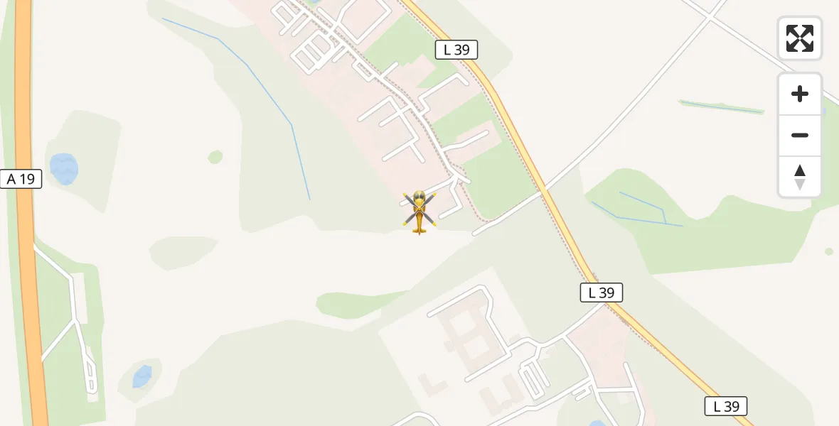 Flugroute Ambulanzhubschrauber Dummerstorf - Dummerstorf, 23 Mai 2026, 13:47