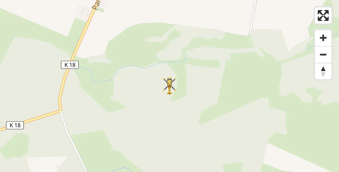 Flugroute Ambulanzhubschrauber Klein Bünzow - Klein Bünzow, 23 Mai 2026, 16:32