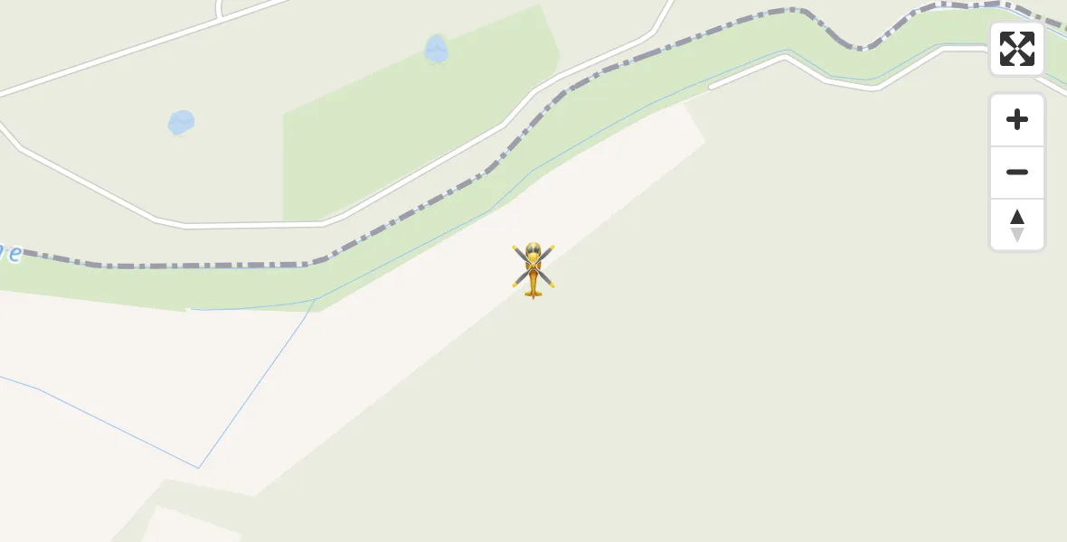 Flugroute Rettungshubschrauber Salzwedel - Salzwedel, 25 Mai 2026, 10:15