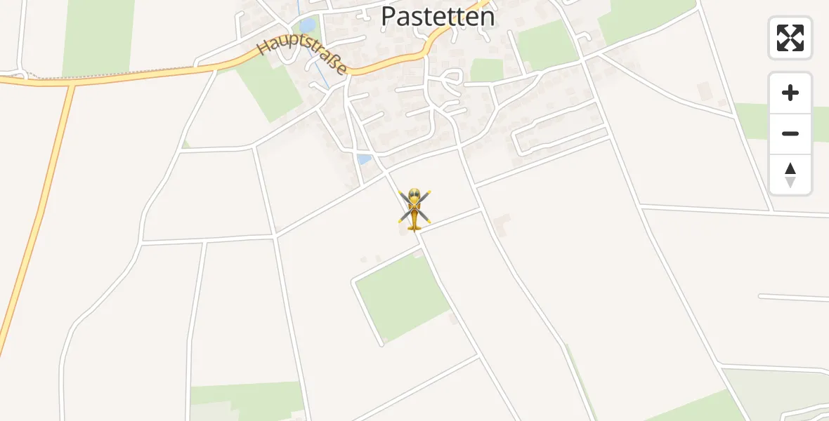 Flugroute Rettungshubschrauber Pastetten - Pastetten, 26 Mai 2026, 20:24