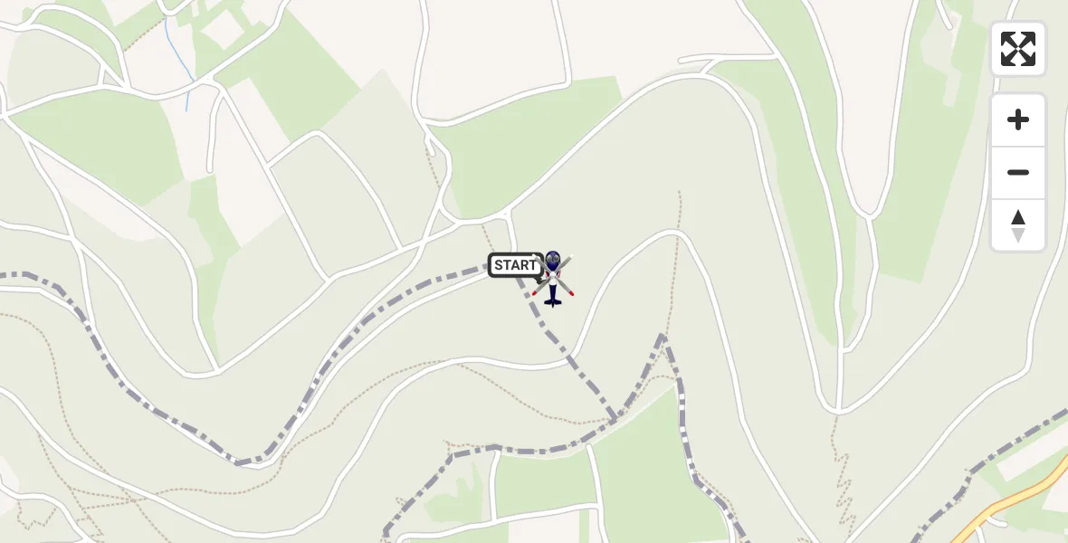 Flugroute Polizeihubschrauber Beuren - Beuren, 27 Mai 2026, 21:09