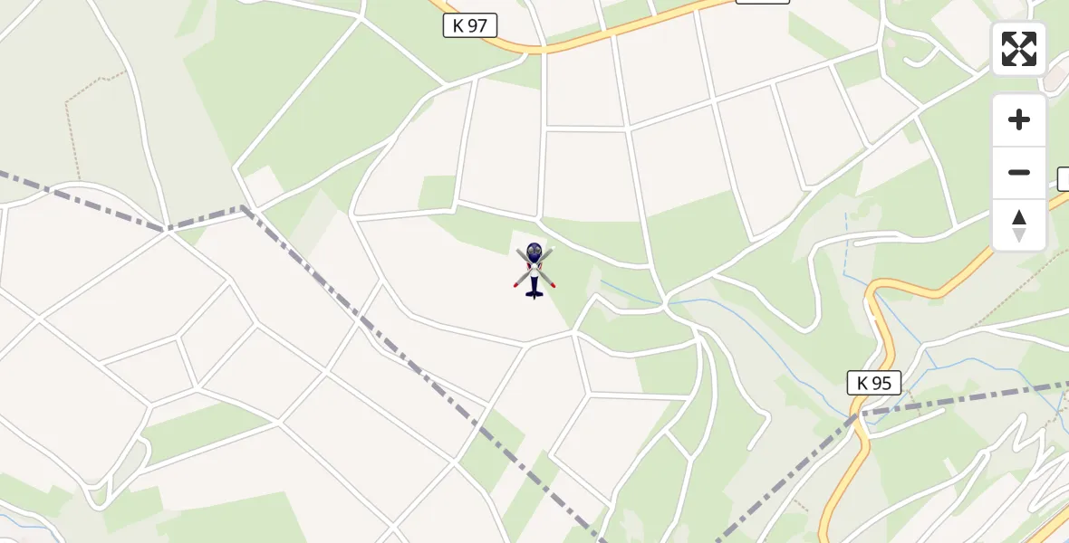 Flugroute Polizeihubschrauber Urbar - Urbar, 28 Mai 2026, 11:16