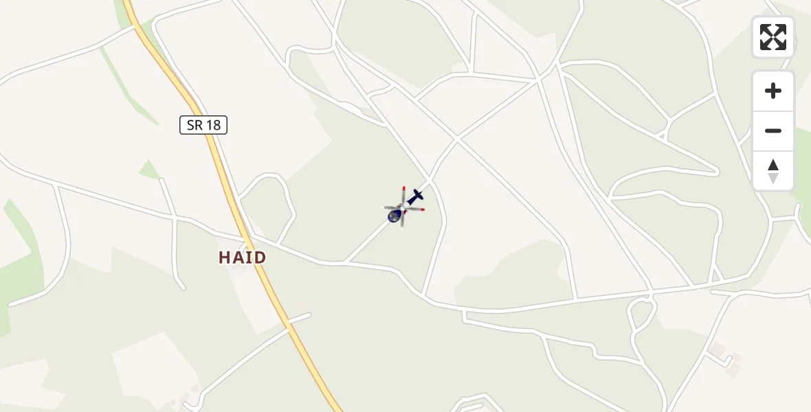 Flugroute Polizeihubschrauber Leiblfing - Leiblfing, 29 Mai 2026, 09:34
