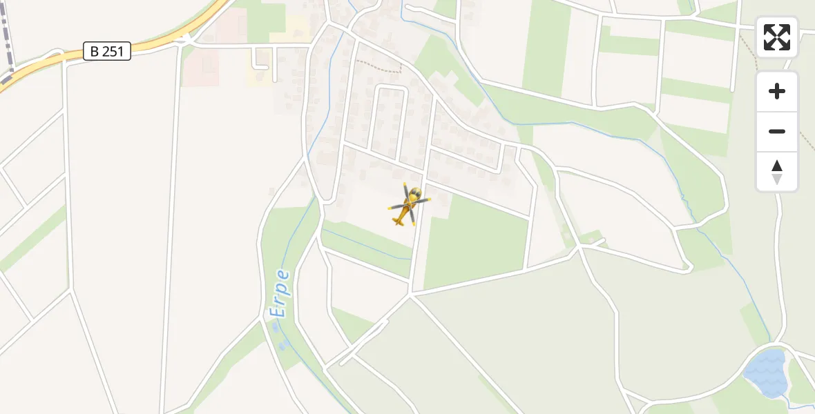 Flugroute Rettungshubschrauber Zierenberg - Zierenberg, 30 Mai 2026, 05:22