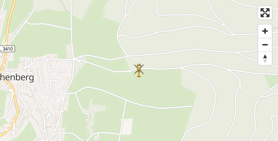Flugroute Rettungshubschrauber Oberzent - Oberzent, 01 Juni 2026, 11:08