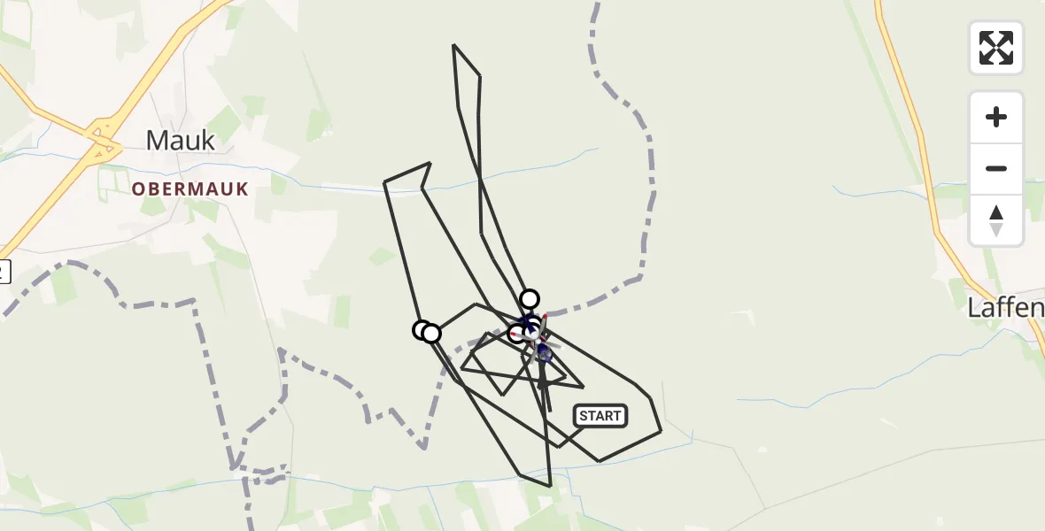 Flugroute Polizeihubschrauber Heideck - Heideck, 02 Juni 2026, 08:34