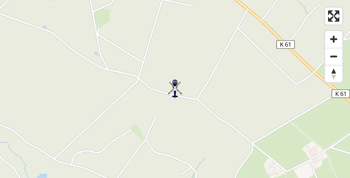 Flugroute Polizeihubschrauber Dahlem - Dahlem, 02 Juni 2026, 09:15