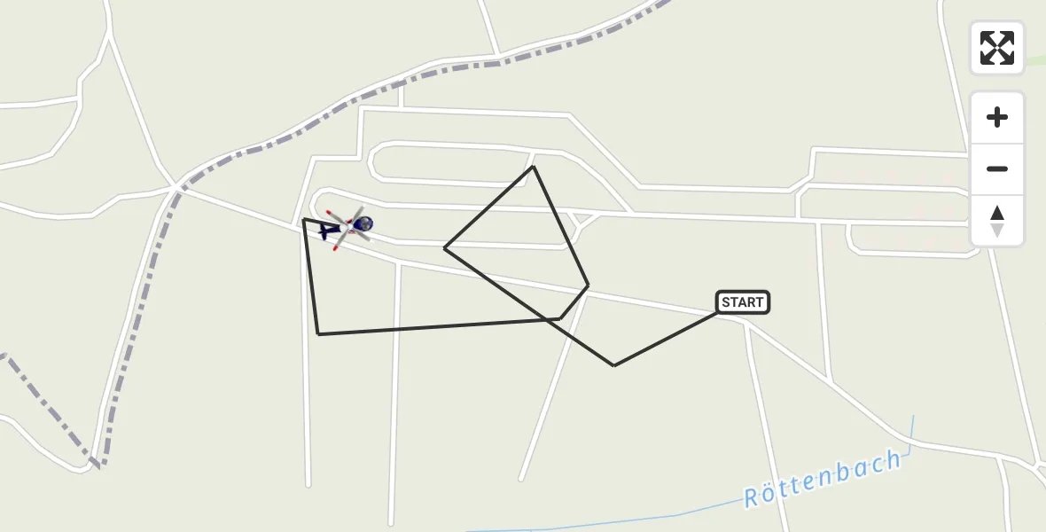 Flugroute Polizeihubschrauber Heideck - Heideck, 02 Juni 2026, 10:29