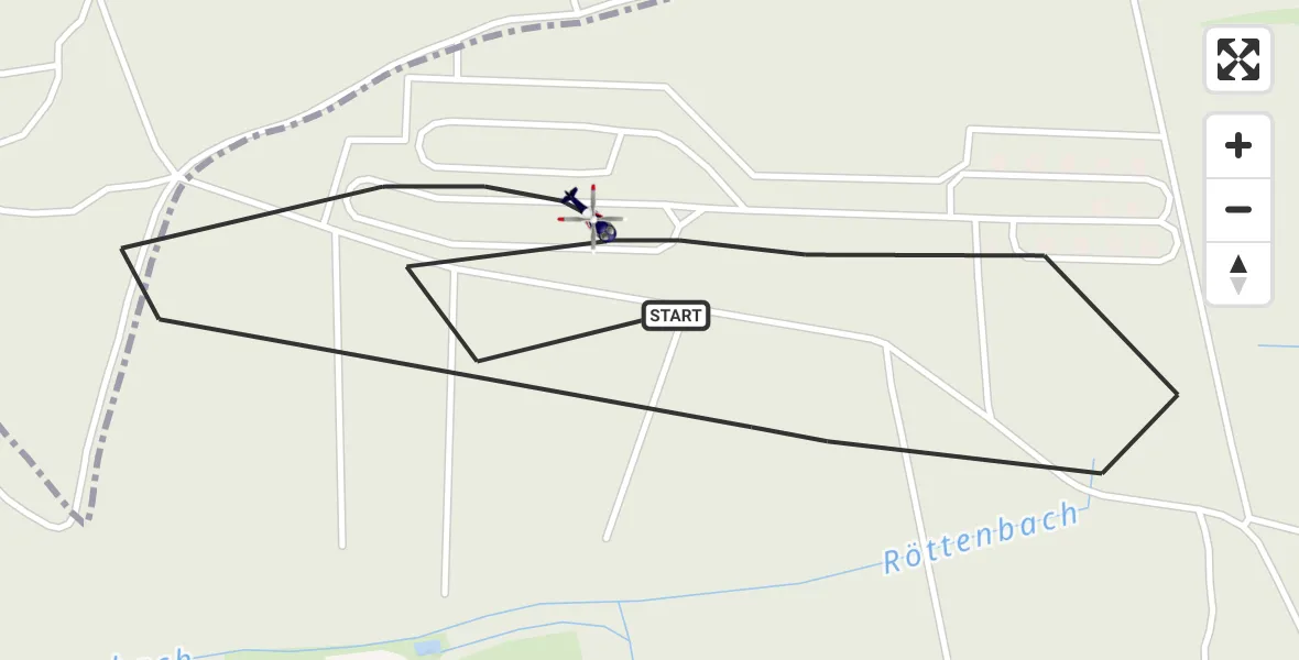 Flugroute Polizeihubschrauber Heideck - Heideck, 02 Juni 2026, 11:01