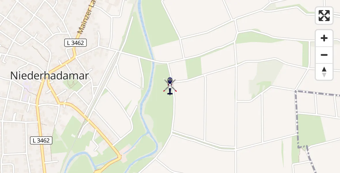 Flugroute Polizeihubschrauber Hadamar - Hadamar, 04 Juni 2026, 20:51