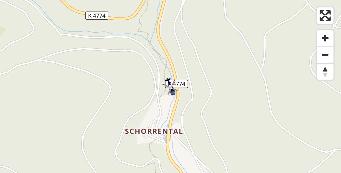 Flugroute Polizeihubschrauber Seewald - Seewald, 05 Juni 2026, 10:19