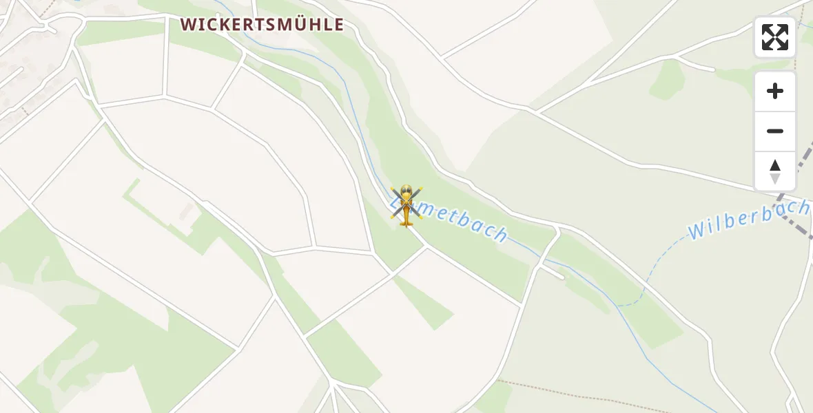 Flugroute Rettungshubschrauber Mengerschied - Mengerschied, 05 Juni 2026, 11:47