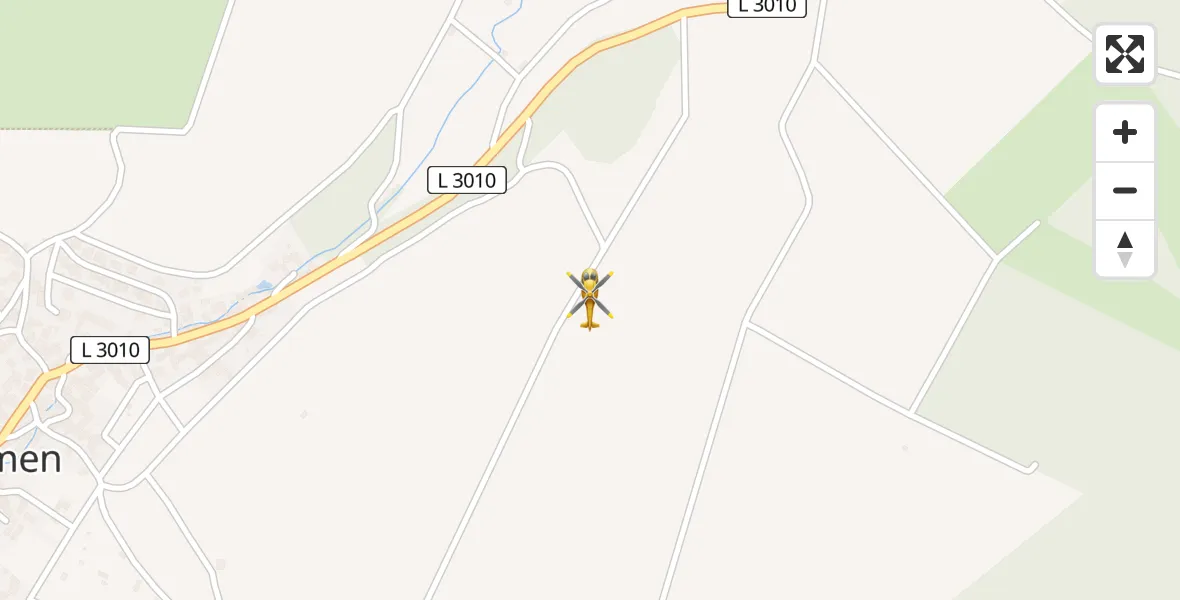 Flugroute Rettungshubschrauber Gedern - Gedern, 07 Juni 2026, 09:51