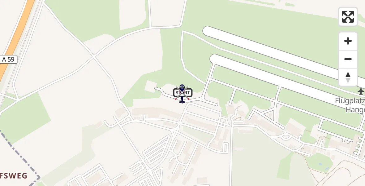 Flugroute Polizeihubschrauber Sankt Augustin - Sankt Augustin, 09 Juni 2026, 06:43