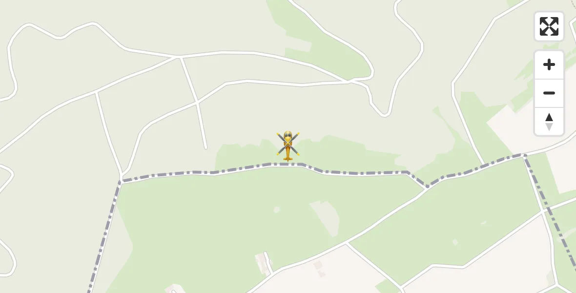 Flugroute Ambulanzhubschrauber Mechernich - Mechernich, 10 Juni 2026, 12:44