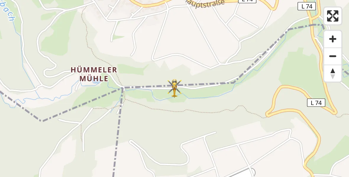Flugroute Ambulanzhubschrauber Wershofen - Wershofen, 10 Juni 2026, 13:27