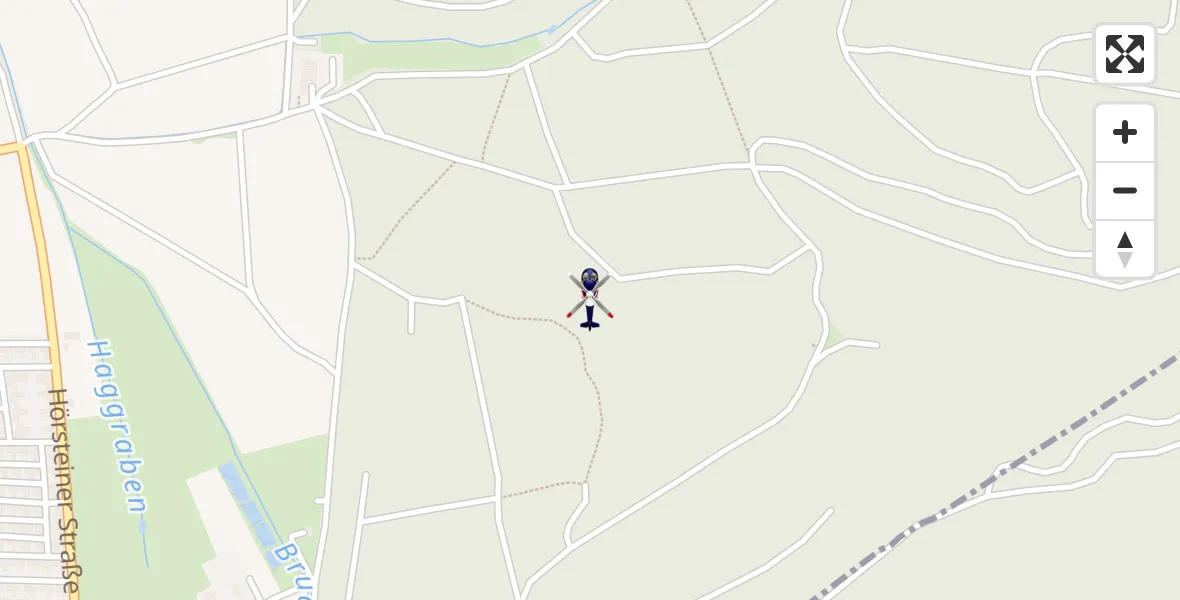 Flugroute Polizeihubschrauber Kleinostheim - Kleinostheim, 10 Juni 2026, 20:27