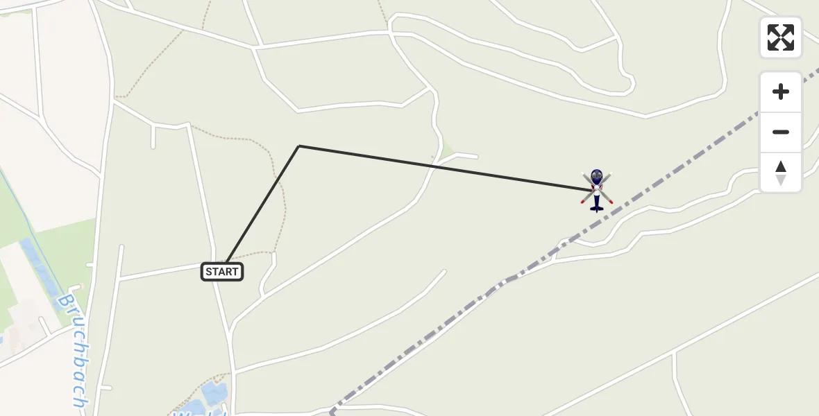 Flugroute Polizeihubschrauber Kleinostheim - Kleinostheim, 10 Juni 2026, 20:34