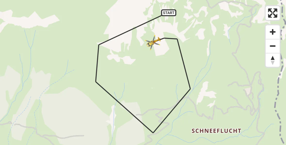Flugroute Rettungshubschrauber Oberstdorf - Oberstdorf, 11 Juni 2026, 11:59