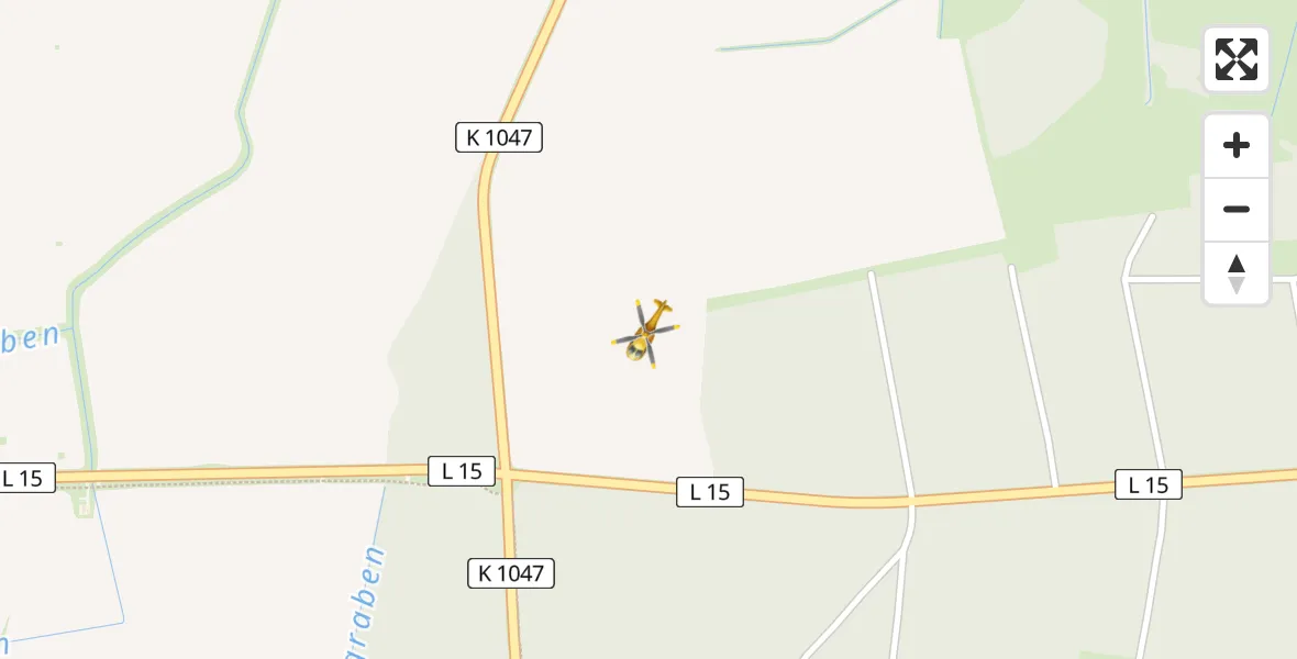 Flugroute Rettungshubschrauber Bismark (Altmark) - Bismark (Altmark), 11 Juni 2026, 14:54