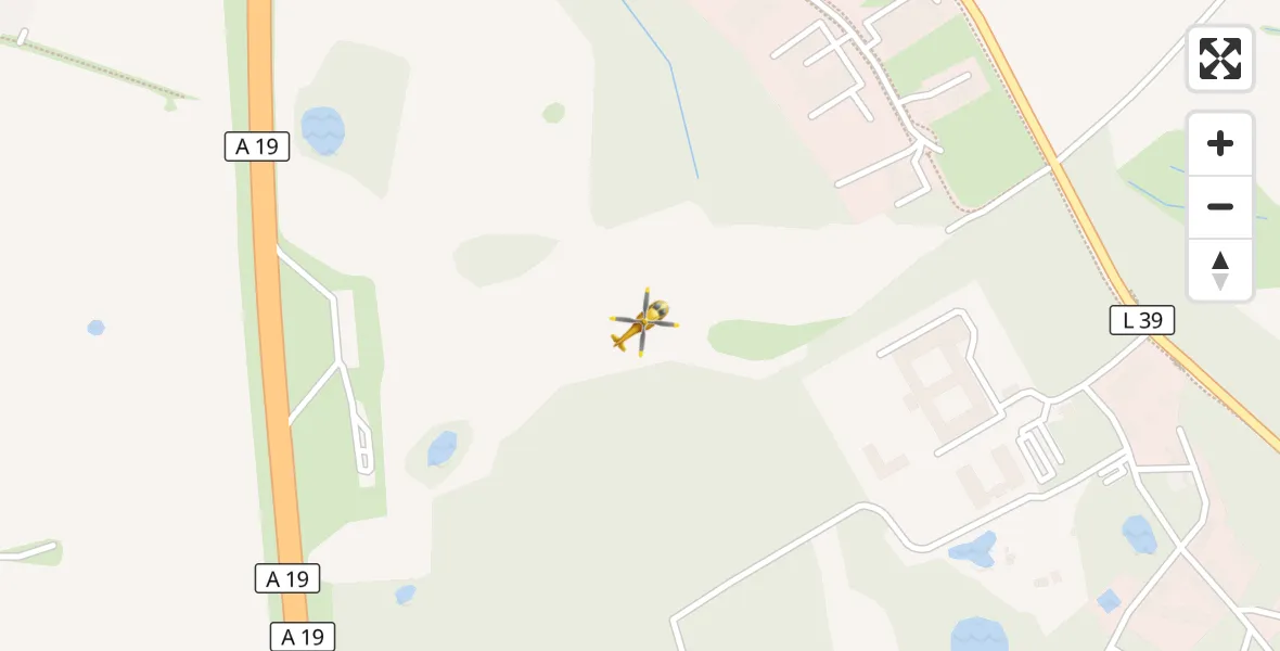 Flugroute Ambulanzhubschrauber Dummerstorf - Dummerstorf, 11 Juni 2026, 18:39