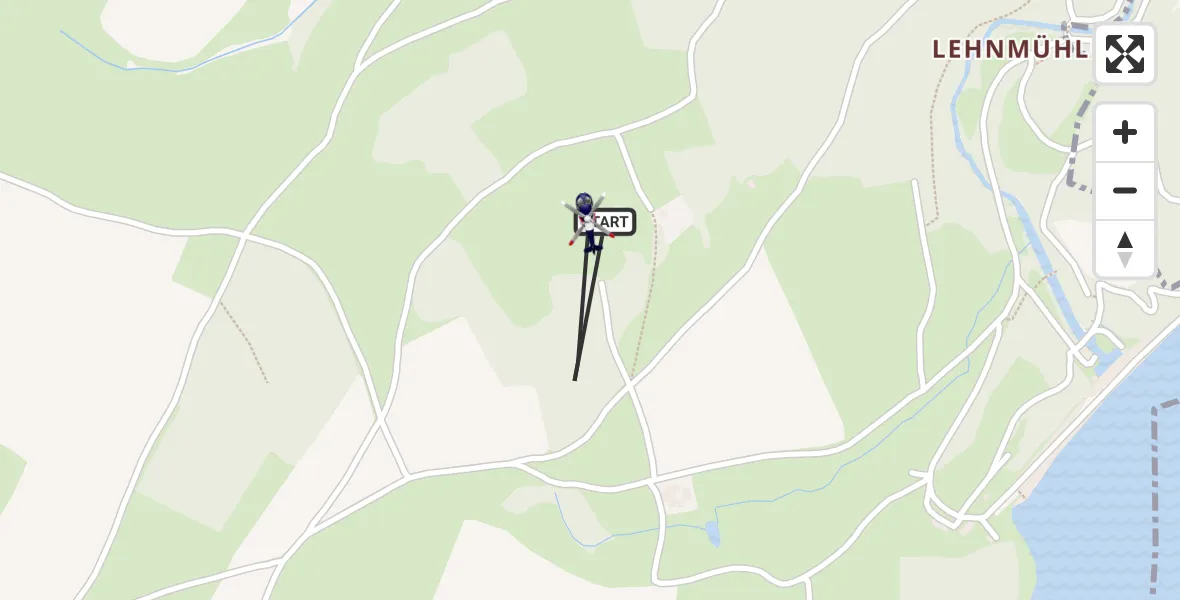 Flugroute Polizeihubschrauber Hartmannsdorf-Reichenau - Hartmannsdorf-Reichenau, 12 Juni 2026, 08:07