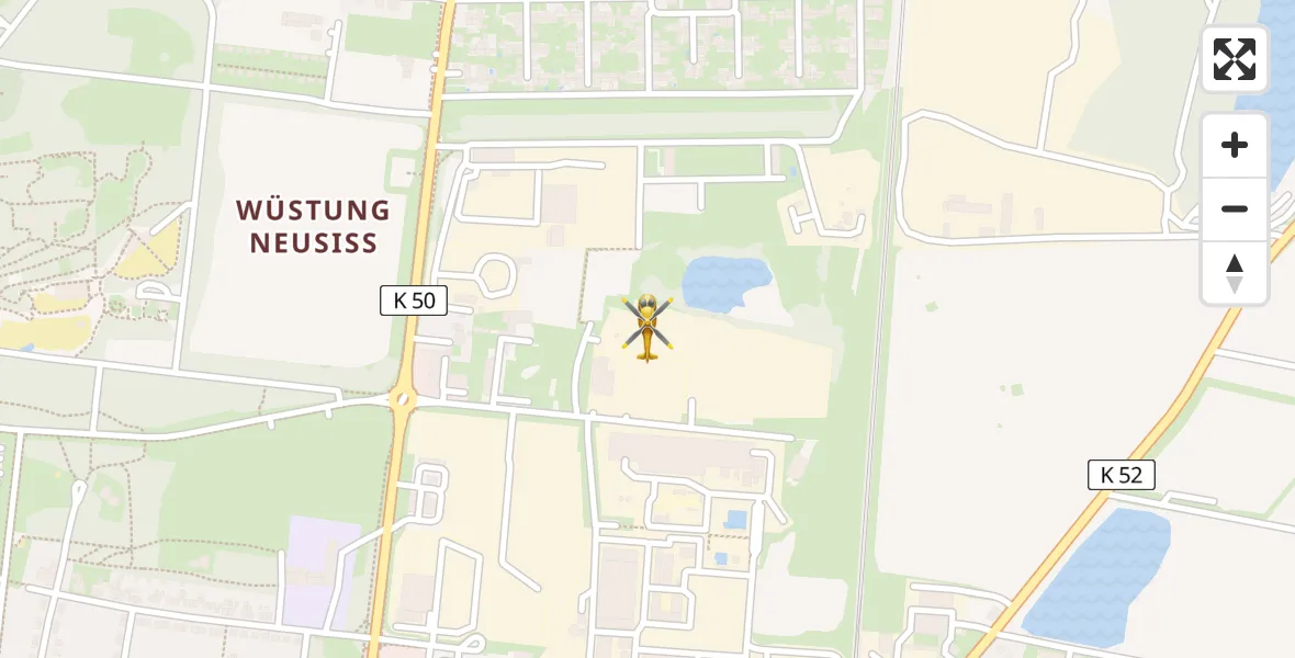 Flugroute Rettungshubschrauber Erfurt - Erfurt, 13 Juni 2026, 12:24