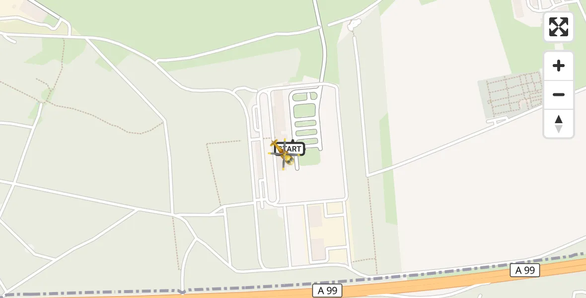 Flugroute Rettungshubschrauber Oberschleißheim - Oberschleißheim, 15 Juni 2026, 06:11