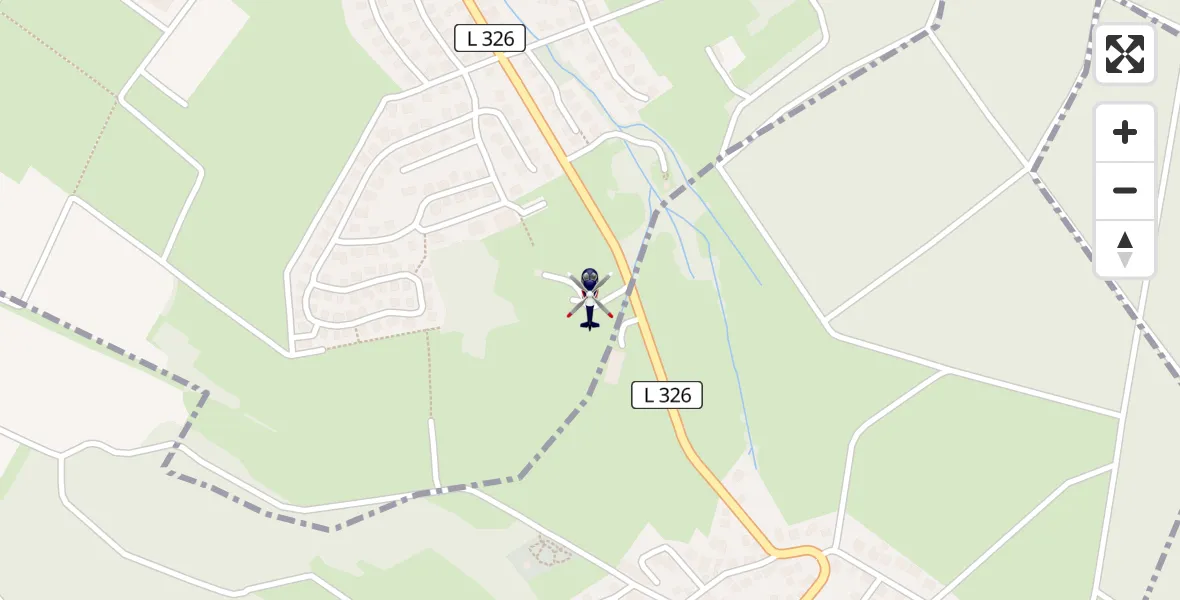Flugroute Polizeihubschrauber Holler - Holler, 16 Juni 2026, 12:23
