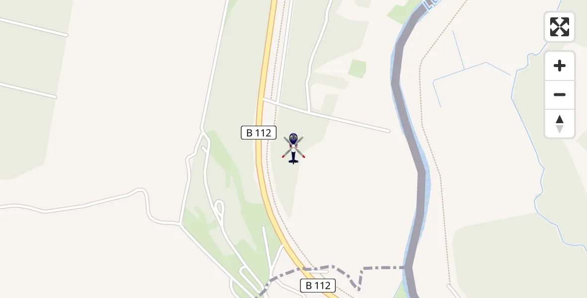 Flugroute Polizeihubschrauber Jänschwalde - Jänschwalde, 16 Juni 2026, 12:31