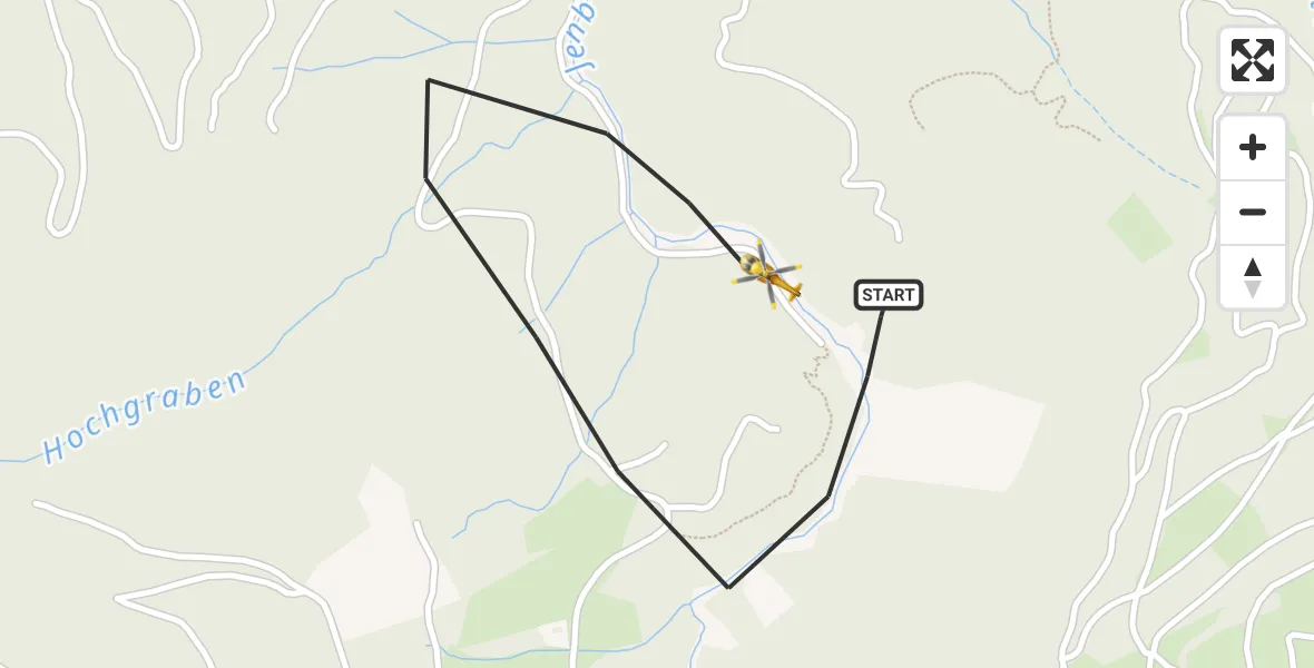 Flugroute Rettungshubschrauber Bad Feilnbach - Bad Feilnbach, 16 Juni 2026, 14:50
