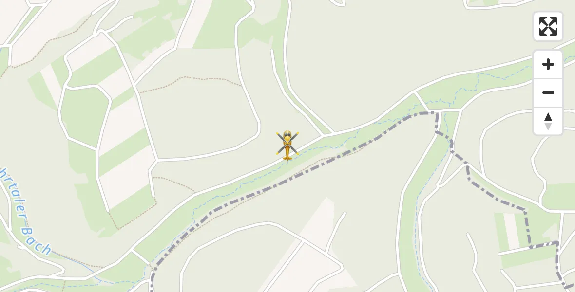 Flugroute Ambulanzhubschrauber Blankenheim - Blankenheim, 17 Juni 2026, 17:52