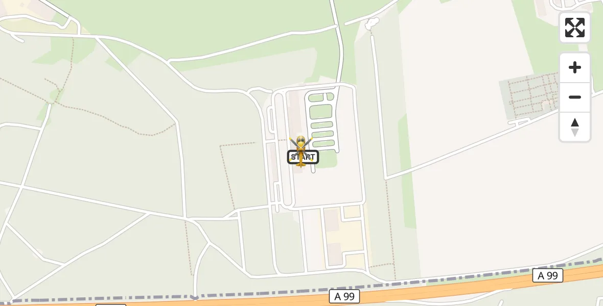 Flugroute Rettungshubschrauber Oberschleißheim - Oberschleißheim, 18 Juni 2026, 07:39