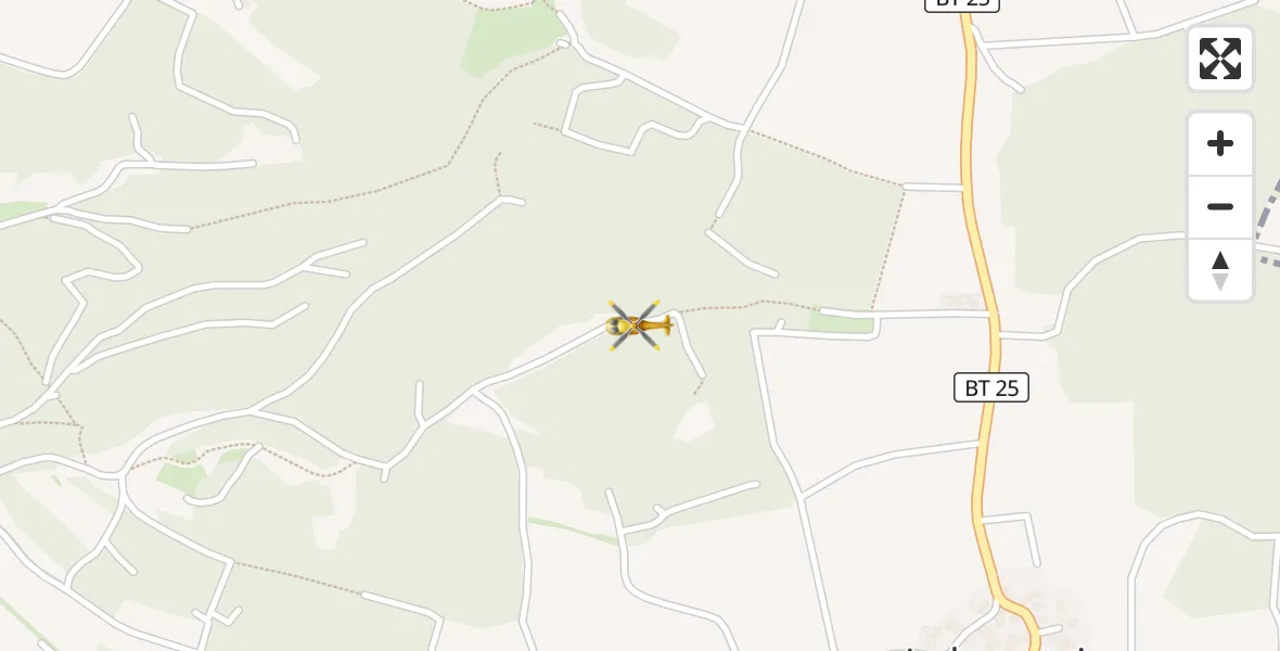 Flugroute Rettungshubschrauber Pegnitz - Pegnitz, 18 Juni 2026, 10:21