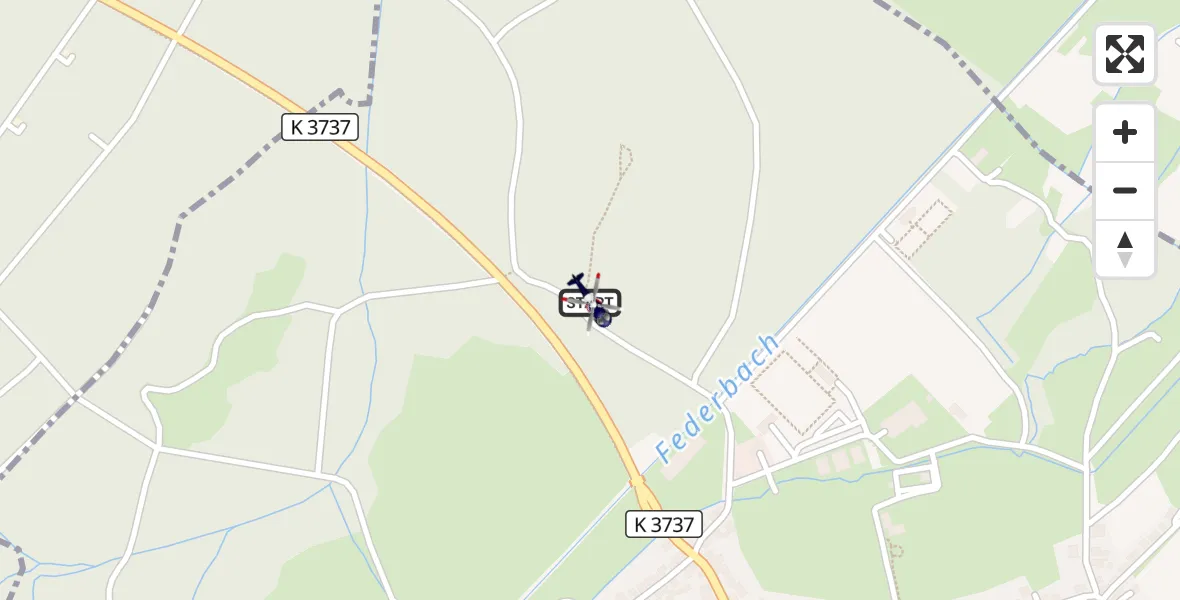 Flugroute Polizeihubschrauber Bietigheim - Bietigheim, 18 Juni 2026, 11:45