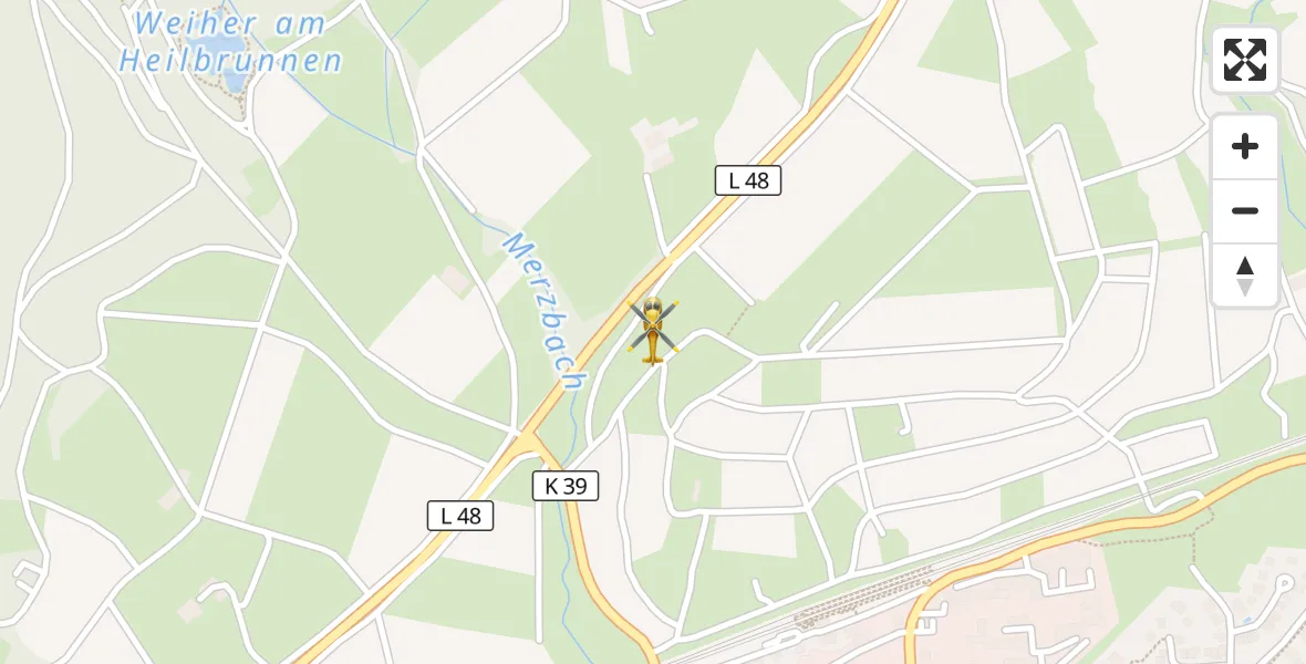 Flugroute Rettungshubschrauber Schweich - Schweich, 18 Juni 2026, 12:13