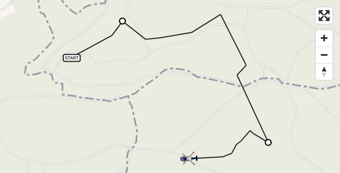 Flugroute Polizeihubschrauber Abenberg - Georgensgmünd, 18 Juni 2026, 19:12