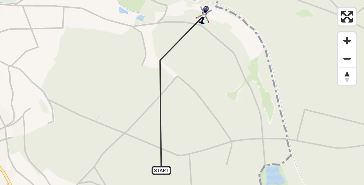 Flugroute Polizeihubschrauber Gemünden (Felda) - Gemünden (Felda), 19 Juni 2026, 09:04
