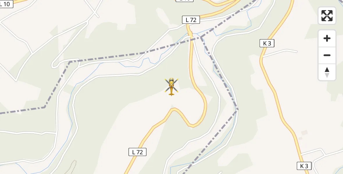 Flugroute Ambulanzhubschrauber Trierscheid - Trierscheid, 19 Juni 2026, 09:59