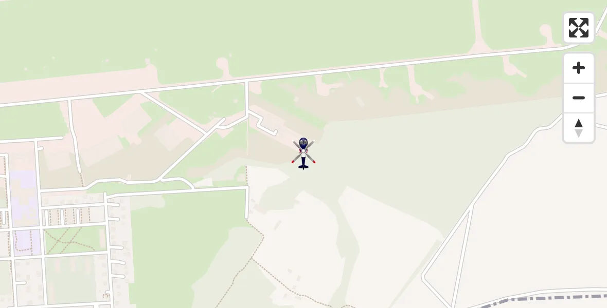 Flugroute Polizeihubschrauber Werneuchen - Werneuchen, 20 Juni 2026, 11:24