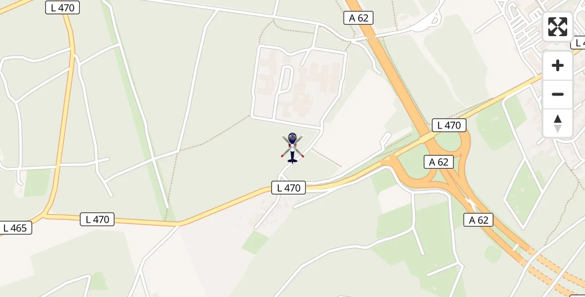 Flugroute Polizeihubschrauber Landstuhl - Landstuhl, 21 Juni 2026, 09:12