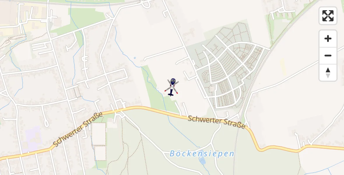 Flugroute Polizeihubschrauber Dortmund - Dortmund, 21 Juni 2026, 17:15