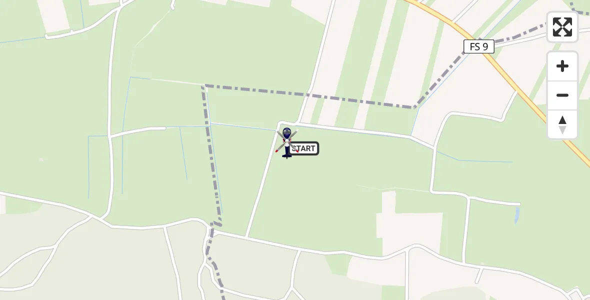 Flugroute Polizeihubschrauber Freising - Freising, 22 Juni 2026, 09:53